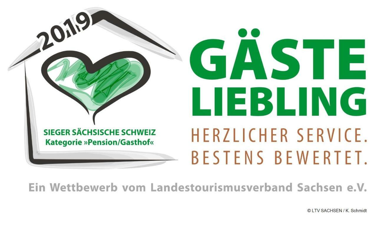 Pension Goldstueck Bad Schandau Exterior photo